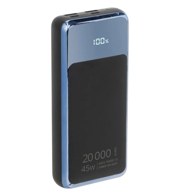 Rivacase Va1075 Qcpd 45w 20000 Mah Black